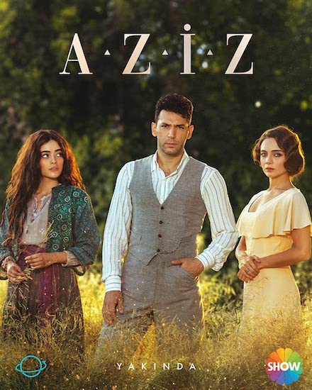 Постер турецкого сериала «Азиз»
