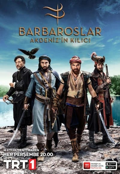 Постер турецкого сериала «Братья Барбаросса»