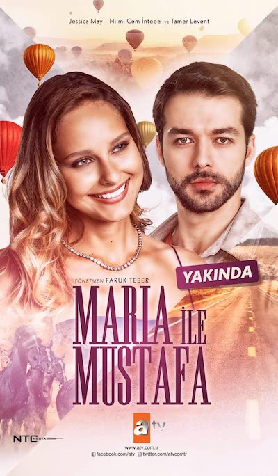 Постер турецкого сериала «Мария и Мустафа»