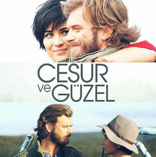 Постер турецкого сериала «Отважный и красавица»