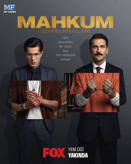 Постер турецкого сериала «Заключенный»